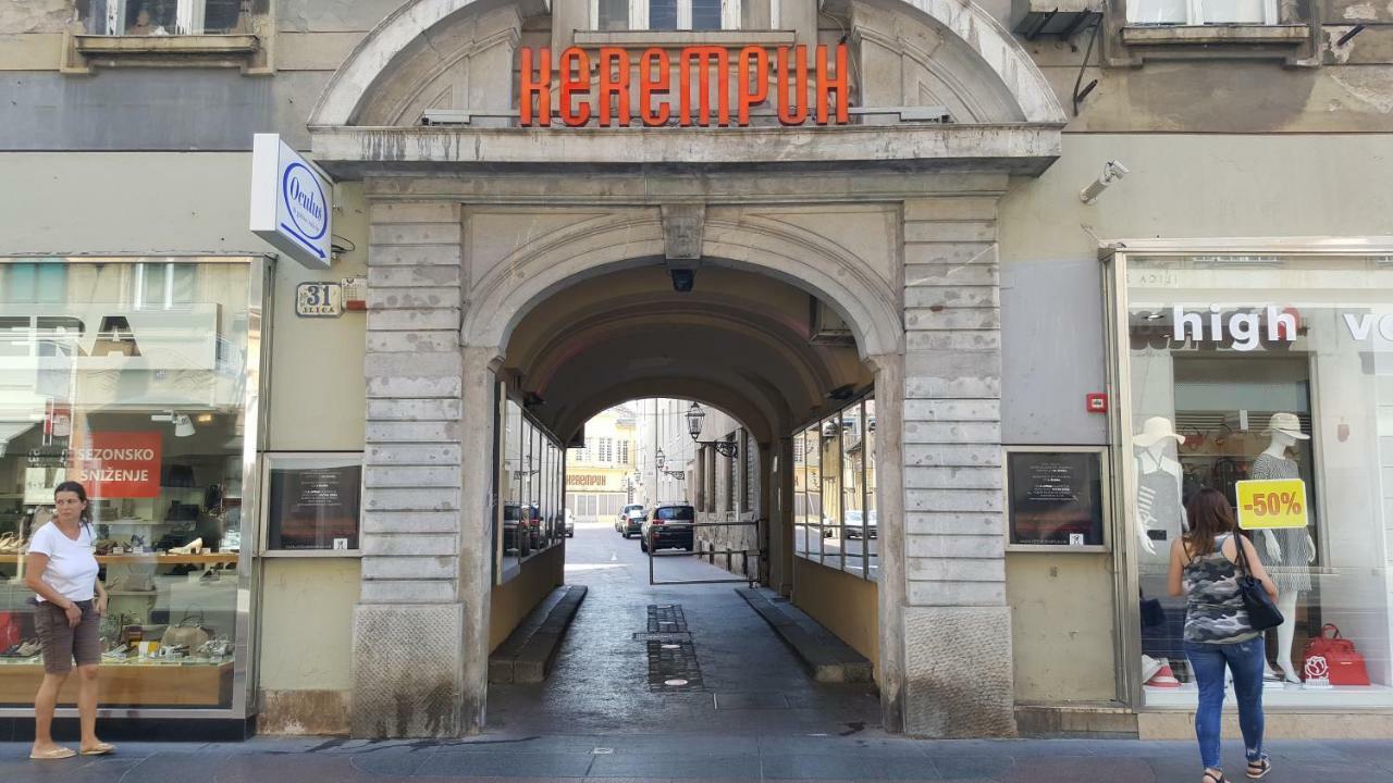 Апартаменты Angela Main Street Luxury Oasis & Free Parking Загреб Экстерьер фото
